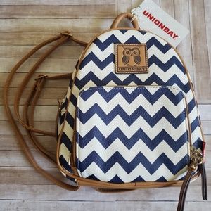 NWT UNIONBAY mini multi-compartment backpack